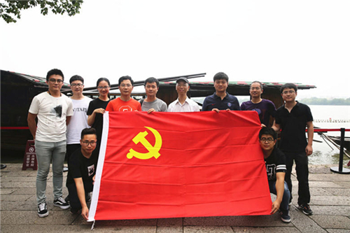 嘉兴红色党建城南街道党支部庆祝建党99周年党员活动