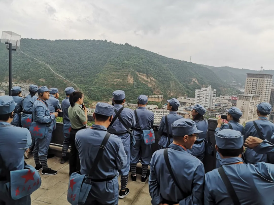 延安党员干部培训——庆国庆主题党日活动