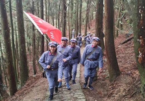 学生会井冈山干部培训活动